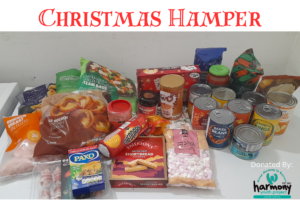 20 Christmas food hampers & toy donations!