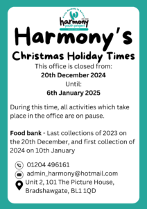 Closure dates for the holidays