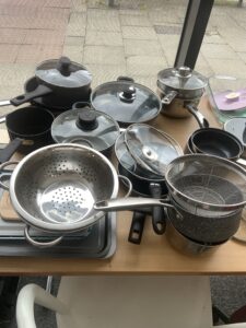 Kitchen essientials donation