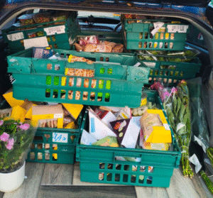 Surplus donations sharing