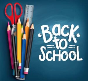 Good luck to all the children going back to school this week! 🎉