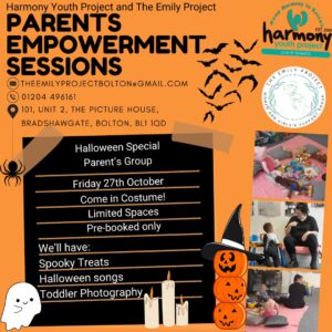 Get ready for a spooky parents group session 👻