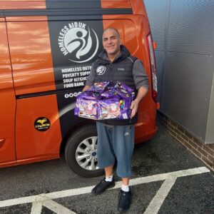 Generous Christmas Donation from HomelessAidUK
