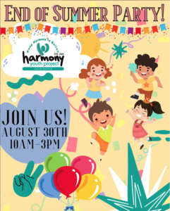 Are you ready for the end of Summer party!