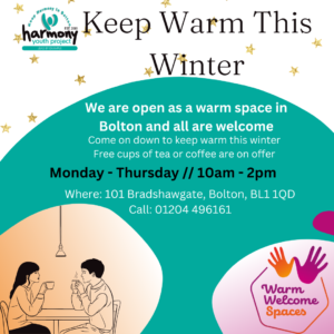 Harmony Youth Project Reopens as a Warm Welcome Space This Winter