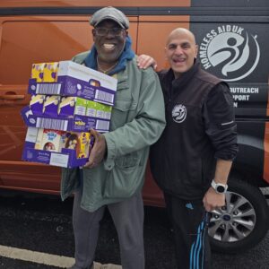 Thank You to Homeless Aid UK for Their Easter Donation
