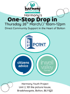 Community Drop-In: 26th March